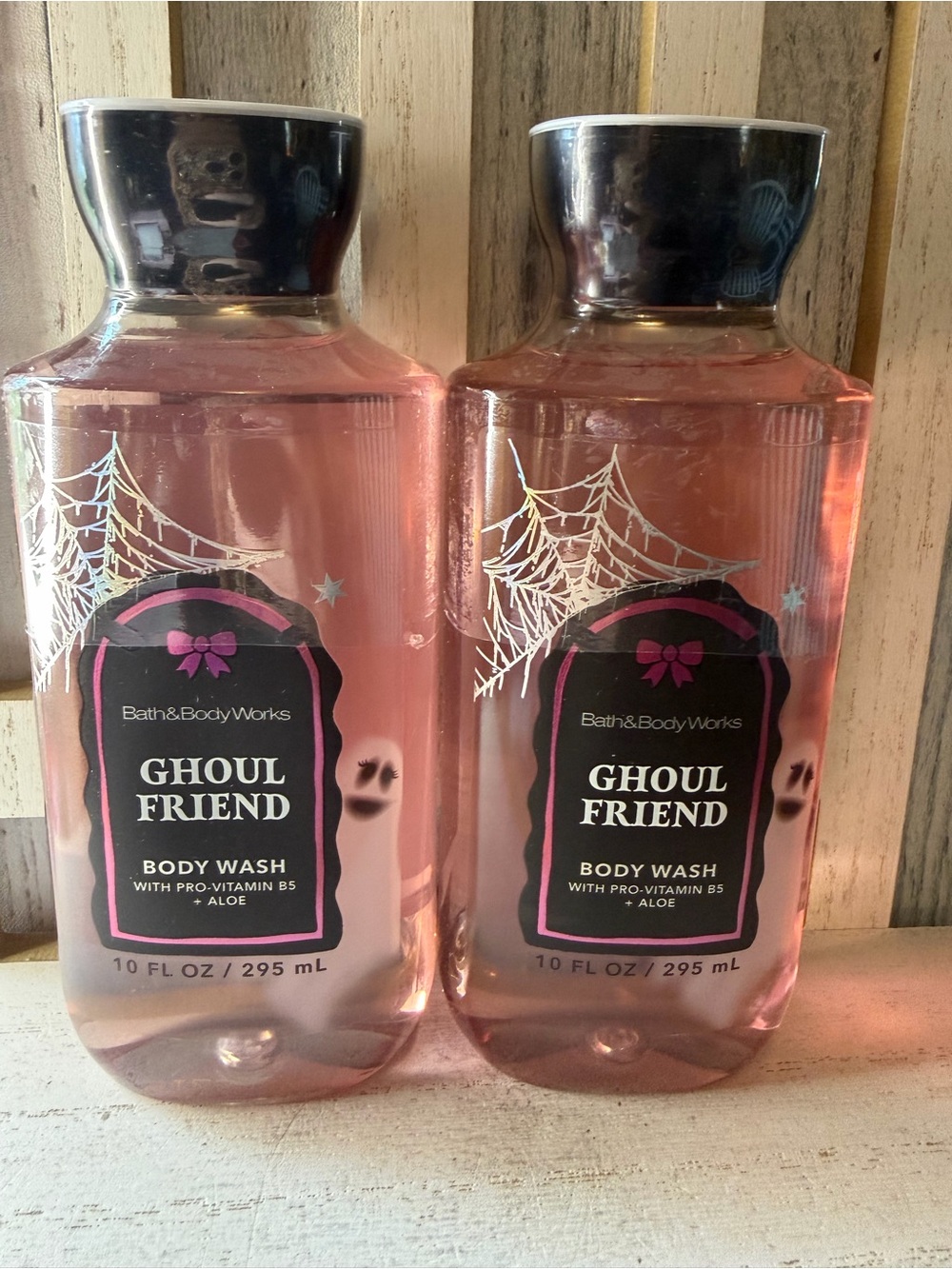 Bath & Body Works Lot X2 Halloween GHOUL FRIEND Body Wash Shower Gel 10oz Set